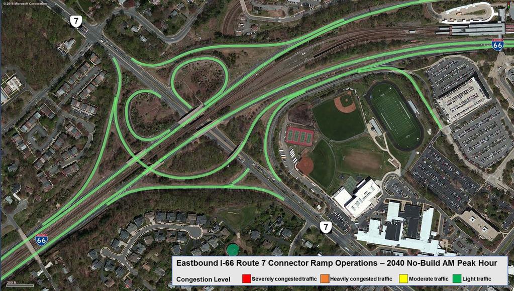 Route 7 Connector Ramp: Modified Interchange Modification Report Figure 6.9 and Figure 6.