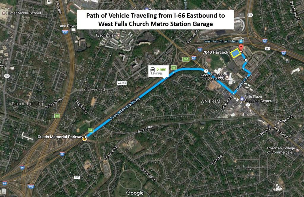 TRANSFORM I-66 INSIDE THE BELTWAY EASTBOUND I-66 EXIT 66 OFF-RAMP AT ROUTE 7 CONNECTOR RAMP TO ACCESS WEST FALLS CHURCH METRO AND NORTHERN VIRGINIA CENTER JUSTIFICATION OF NEED January 30, 2017 The