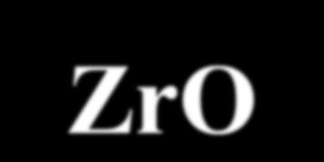 Nanoscale ZrO 2 with TDEAZr Nanoscale zirconia (ZrO 2 ) is typically deposited via ALD at 250ºC onto 3 Si(100) wafers with a native 1.5nm surface chemical oxide.