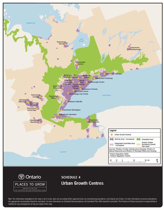 GROWTH PLAN FOR THE GREATER GOLDEN HORSESHOE WHAT IS THE GROWTH PLAN? The Minister of Public Infrastructure Renewal released the final Growth Plan for the Greater Golden Horseshoe in June 2006.