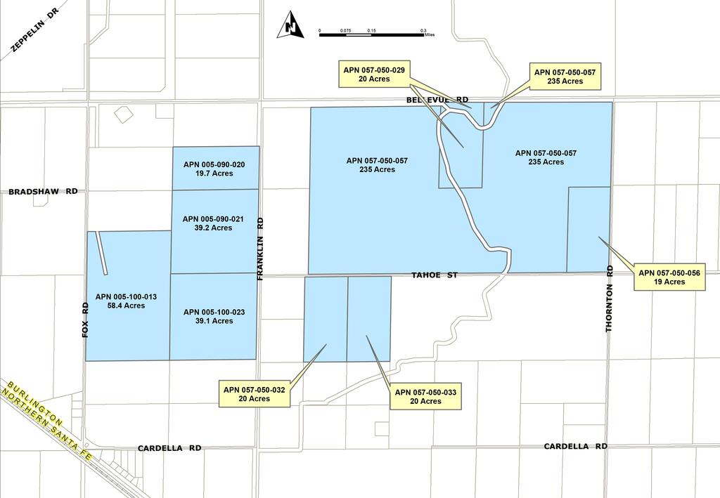 SOURCE: Merced County GIS, 2014 Blue Sky Dairy Expansion Project