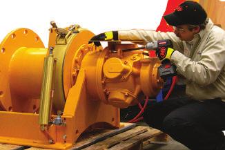 ** Man Rider winches provide safety features that greatly reduce the risk of these types of incidents.