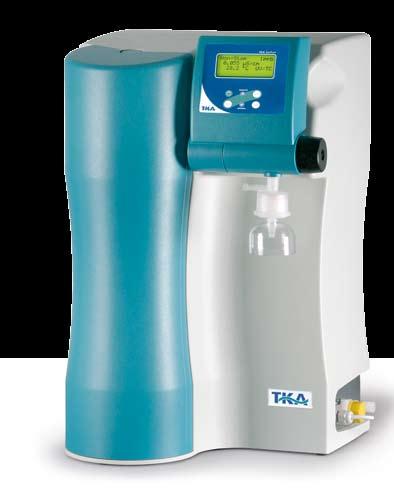 Prepared by the TKA GenPure ultrapure water system. Simply install it downstream of the Pacific system.