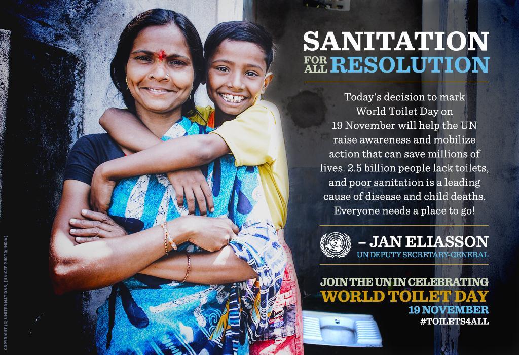 The global sanitation community has chosen to achieve Sanitation for All by