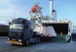 oversized and heavy cargoes on our service Zeebrugge Bilbao vv.