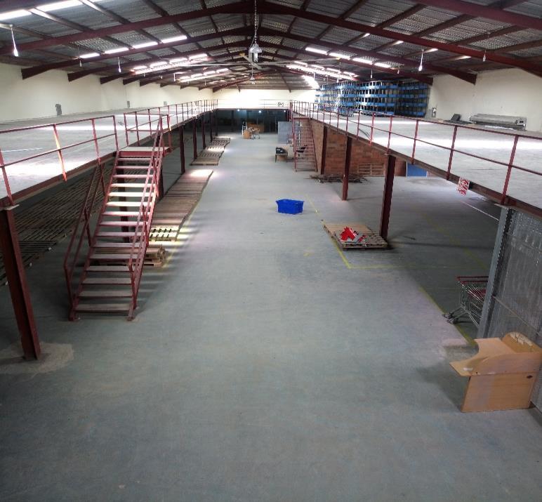 M in Size The Port Harcourt Warehouse is about 5000Sq.