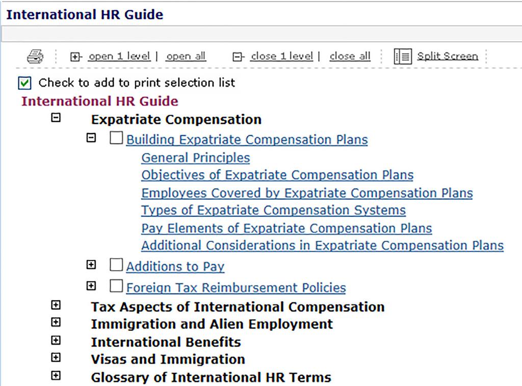 Treaties Summaries, Canadian Payroll information in the Expert