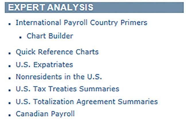 Country Primers offer in-depth review of international payroll requirements, and include
