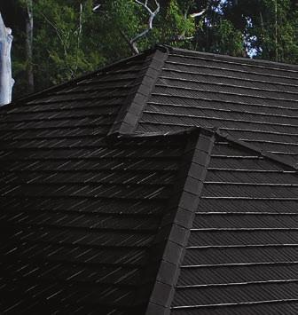 Whether flat or shaped in tile profile, Accent Ridging seamlessly aligns ridge capping end-to-end in one smooth line without steps.