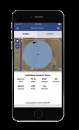 You can start with the basic system to remotely monitor and control pivots, and upgrade to either optimal flow or variable rate irrigation at any time, using the same base