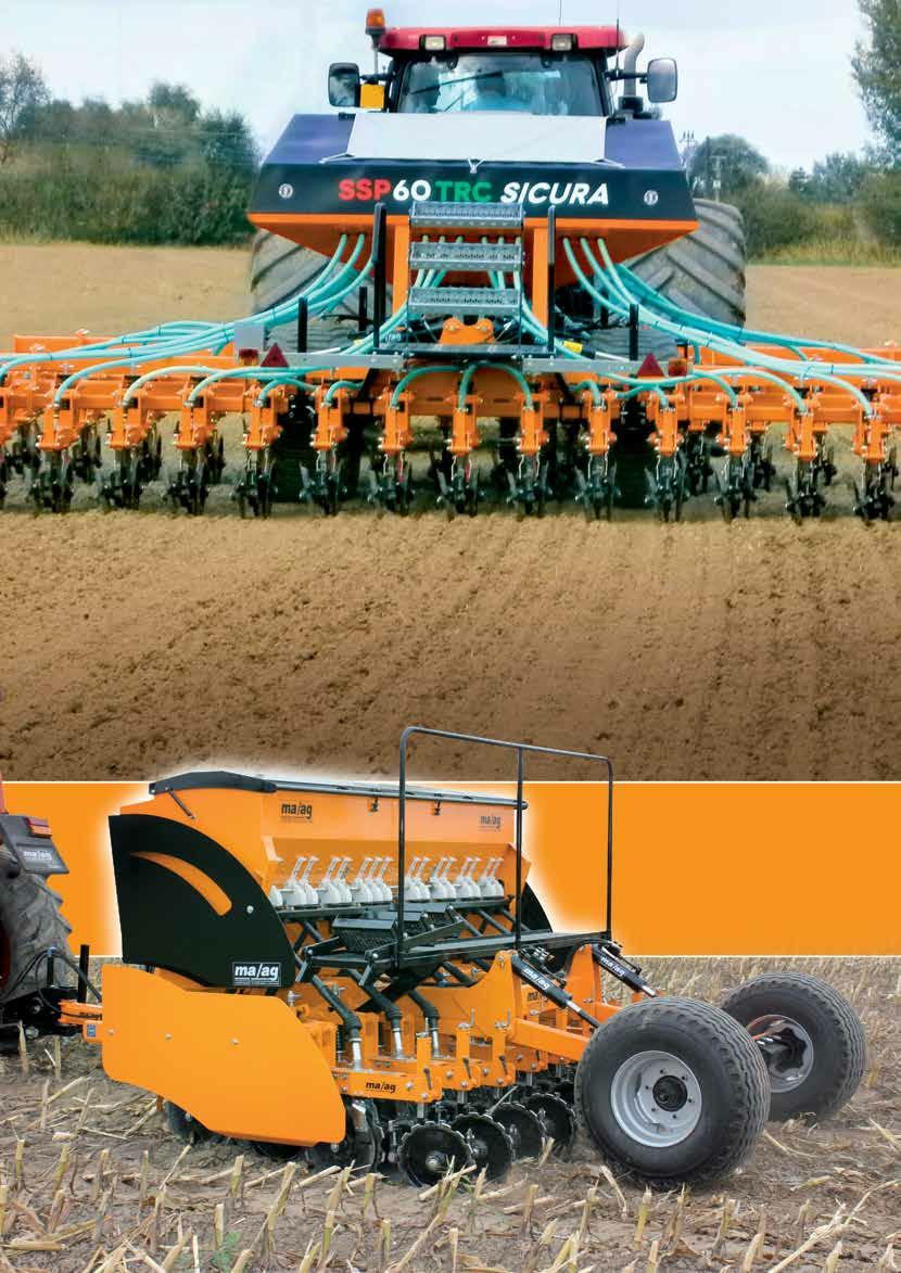 Seed Drill for; Direct, Min-Till and