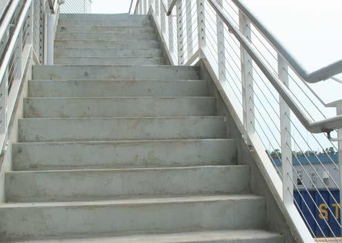 Steel welded stairs from Lapeyre Stair can be designed for either industrial or commercial applications providing a