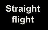 Straight flight