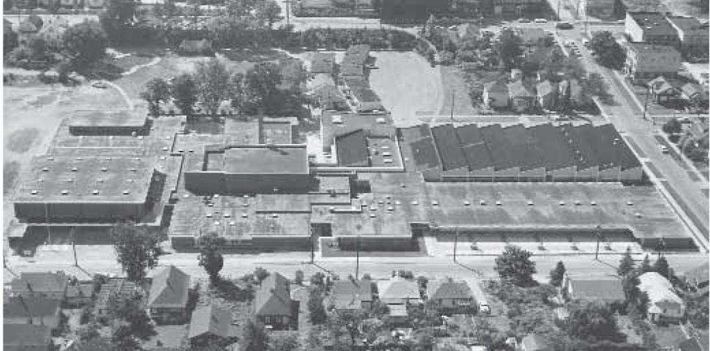 Meany Middle School 1964 Aerial Photo