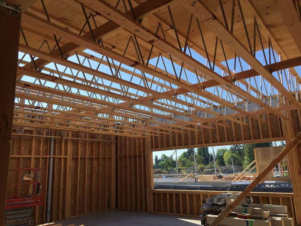 Olympic Hills Elementary School Zone A Roof Joists