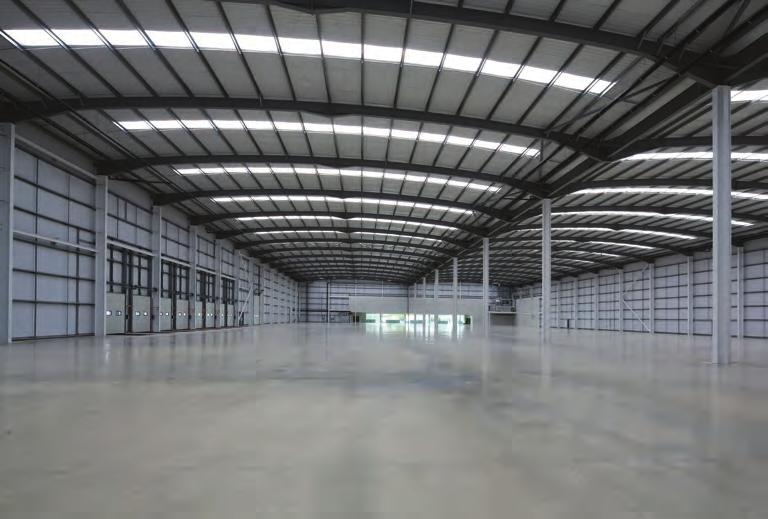charging points Yard depths of 45 50 metres OFFICE WAREHOUSE Excellent natural light 10% roof lights