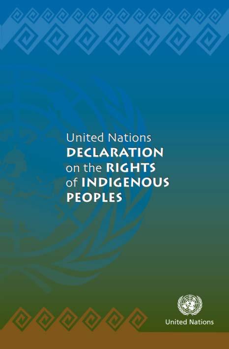 Free, Prior and Informed Consent and the United Nations Declaration on the Rights of Indigenous Peoples (UNDRIP) Canada will implement the United Nations Declaration through the work of the Working