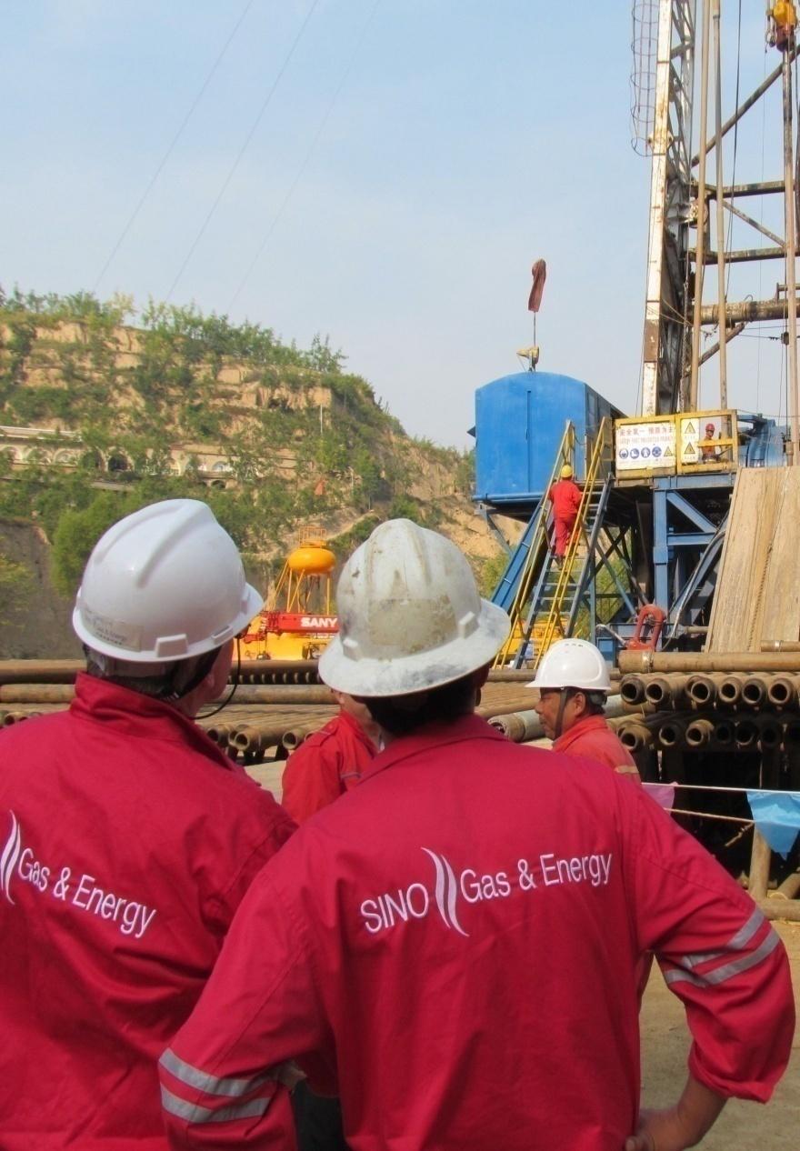 Our Clear, Powerful Strategy: Move to Production Sino Gas &