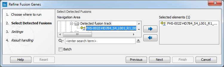 10): Reference tracks (wildtype + fusion): Specify a read mapping, a reference sequence with fusions, a mrna track with fusions, or a detected fusions track: these files are output by the Define