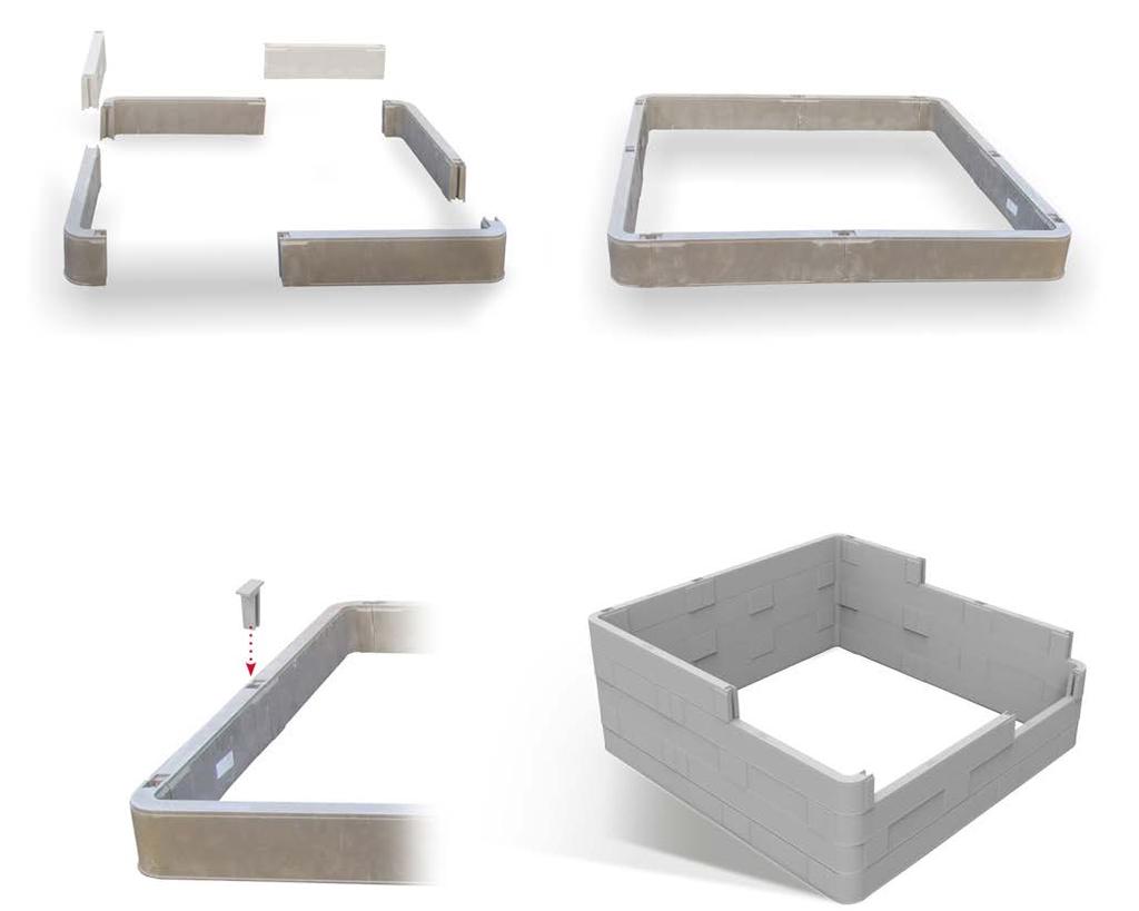 Ultima Connect features a twinwall, sectional design with rings individually built from combining multiple parts. Cubis manufacture all Ultima Connect parts in GRP.