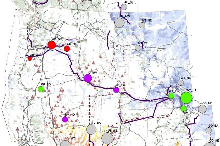 WREZ Hubs of Multi-Utility, Multi-State Interest CCTA Common Case Transmission Assumptions in WECC s 2022 Regional Transmission Plan Full map and report: