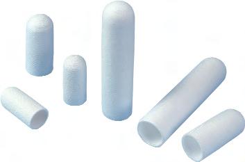 Material Cellulose Shape hollow cylinders with round bottom Max. Temp. Res.: 120 C ID x H Code Grade/Description Pack of 22 x 80 mm 1. FTR 1201.022080 30/extraction thimbles 25 25 x 80 mm FTR 1201.