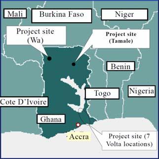 Ghana Water Sector Rehabilitation Project External Evaluator: Masami Sugimoto (SHINKO Overseas Management Consulting, Inc.) Field Survey: Jan-Feb 2006 1.