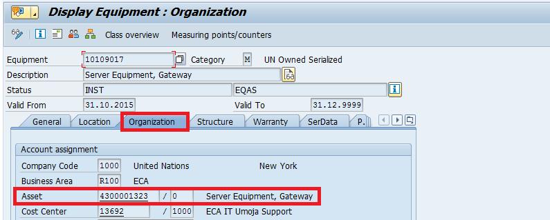 Equipment Asset: Share the new Asset Number with the Property Custodian responsible for the Equipment (Role SD10).