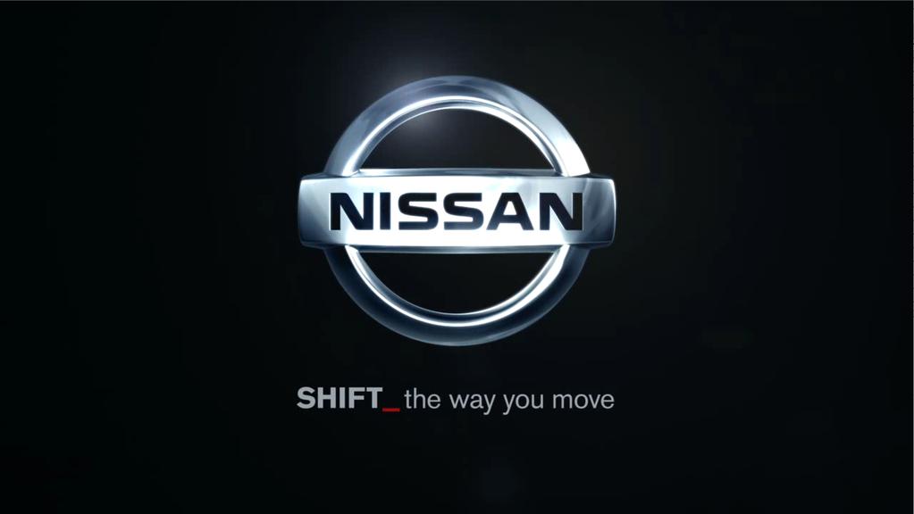 Nissan The sign-off must be present at the end of all Nissan videos used in the showroom The 3