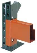 beams Adjustable in 2 inch increments Impact reinforcing available Upright frame numbering system Example: UF - S - 33 - I - 9.