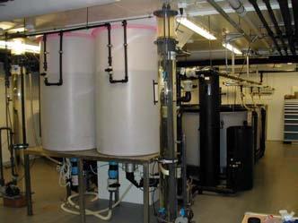Extremely flexible experimental facility Recirculation system with UV (3 tanks)