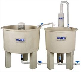 Aquatic ecosystem High-density systems Designed for high-volume production: > 5000 rot/ml Systems are complete, including culture tank, filtration system, pure oxygen diffuser, feed and ammonia