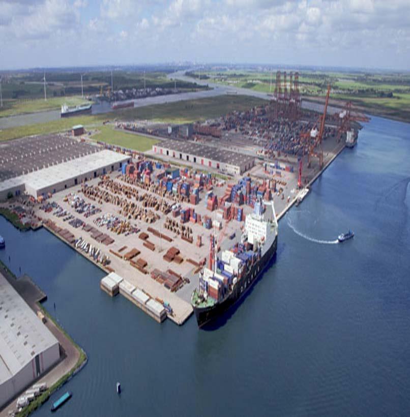 The Amsterdam Pipe Storage facility comprises an area of 15000sq metres and is situated within the Port of Amsterdam.