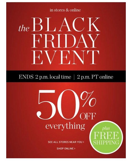 PLAY 4 BLACK FRIDAY/CYBER MONDAY Overview: Two of the most important holiday shopping days of the year are Black Friday and Cyber Monday.