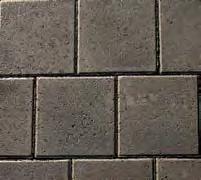 Tan Western Interlock pavers are made from natural
