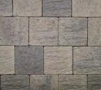 Pavers with rough or profiled tops like