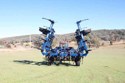 FOREFRONT OF DEEP RIPPING Soil Care and innovation have been the driving forces behind the latest development of the AP91 Agrowplow.