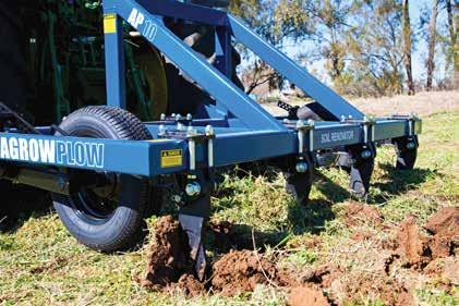 Superior Performance The AP11 may be small in size but still maintains the strength and robustness for which Agrowplow is renowned.