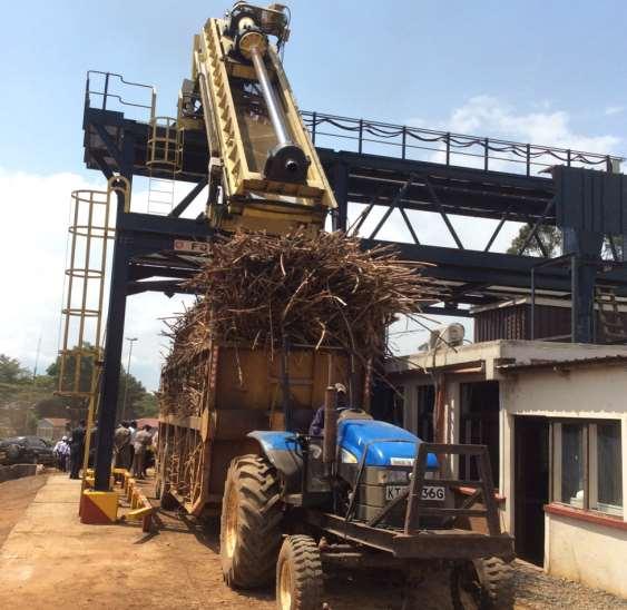 A tractor full of sugar cane waits to be attended to at the Cane Testing Unit at the Sonysugar company FREQUENTLY ASKED QUESTIONS Q1: What is Cane Testing Services (CTS)?