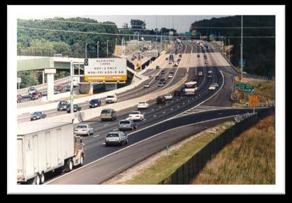 mainline roadways served by the ramp. (Figure 1-2) Figure 1-2: HOV Lane on Interstate 95 in Woodbridge, VA 6. Principal Arterial roadways (Figure 1-3) serve a large Source: www.roadstothefuture.