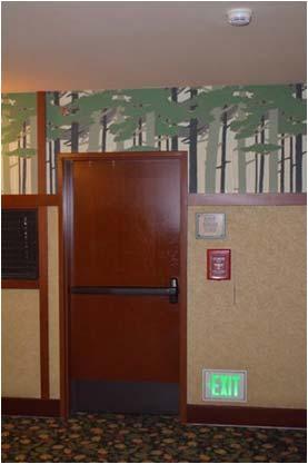 2 Floor Level Exit Sign Locking Systems in Group E Location Classrooms Delayed egress locking devices now permitted on Group E classrooms with an occupant load < 50 Also permitted on