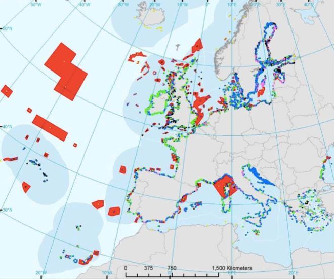 Marine Strategy Framework Directive Marine protected areas and links with the Habitats Directive To help achieve GES, programmes of measures shall include spatial protection measures, contributing to