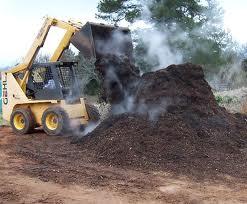 Compost windrow (plant & animal materials)