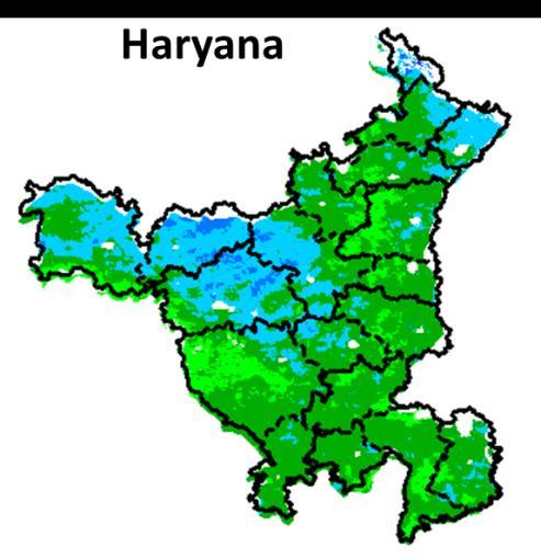 4) values are seen in some patches over eastern and central parts of Jharkhand.