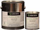 2 SKU SYSTEM CREATES 200+ COLORS SureCrete has developed a two tint base system for creating the 200+ standard colors.