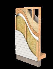insulation contributes to a higher effective R-value wall system.