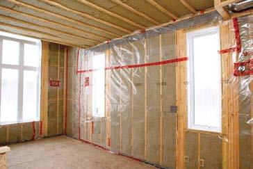 Maximize the comfort ROCKWOOL COMFORTBATT installed in exterior walls is a great way to save energy, but there are other applications that can make a big difference in your home s comfort.