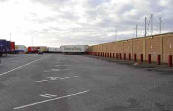 trailer bays Separate Dangerous Goods Facilities for damaged