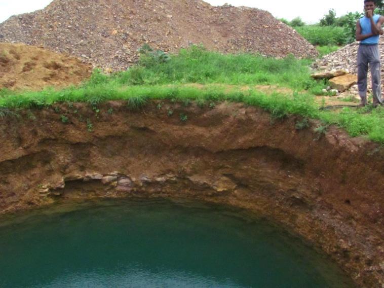 Types of Aquifer Unconfined aquifer Where groundwater is in direct contact with the atmosphere through the open pore spaces of the overlying soil or rock, then the aquifer is said to be unconfined.