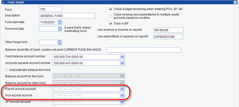 2. Place a check mark by the Track Accruals checkbox in the Payroll